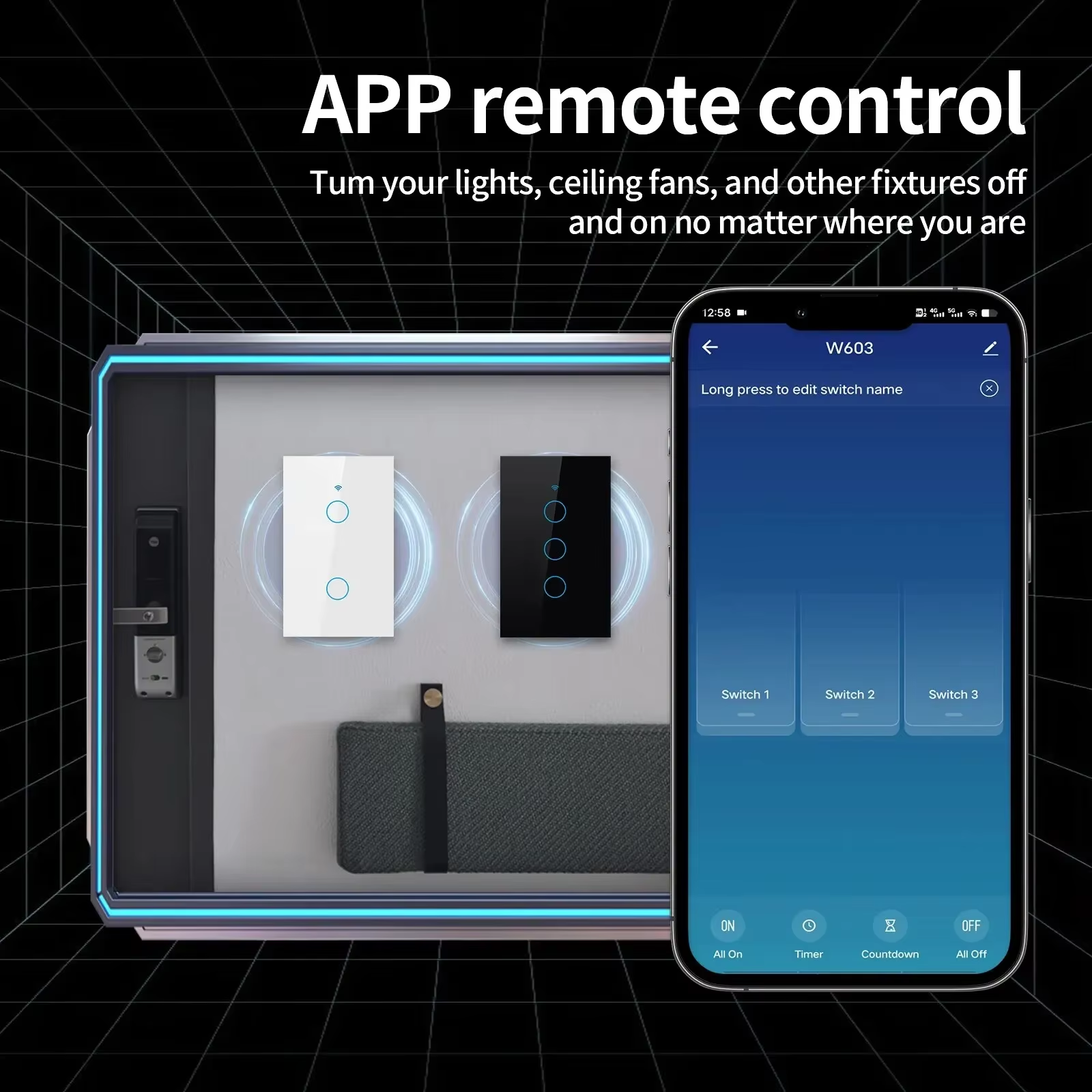 Top On Sale Product Recommendations!TNCE Tuya WiFi/Zigbee Smart Light Switch, Neutral Wire/No Neutral Wire Required Wall Touch Switch Work with Alexa, Google Home Price Now: USD 9.36 (Original price: USD 19.09, 51% off) 